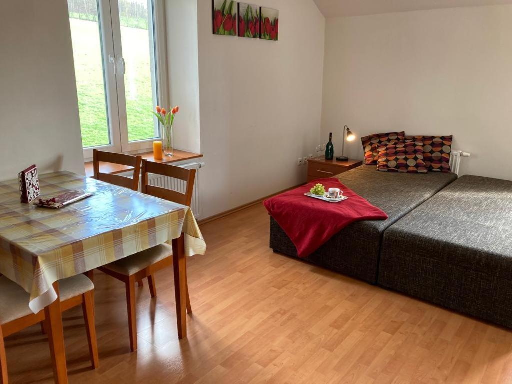 Horsky Apartman V Karlovicich Daire Karlovice  Dış mekan fotoğraf